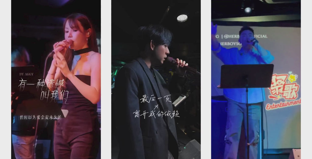 JUGe Live band in Clarke Quay