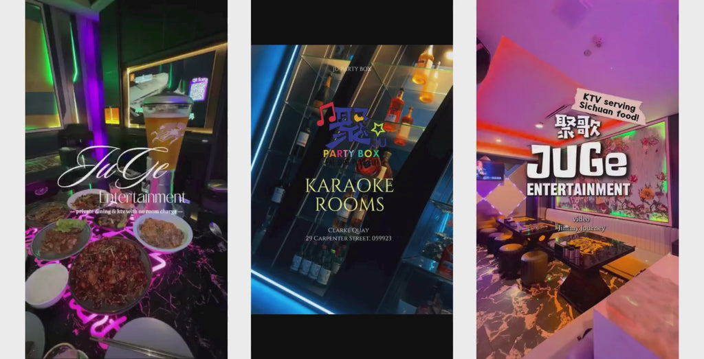 Karaoke rooms in Clarke Quay